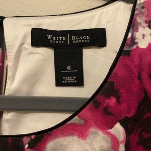 White House Black Market high neck top size 6